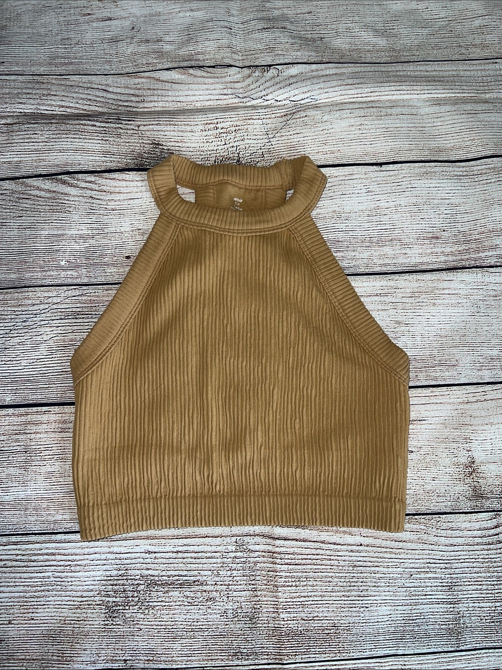 aerie Ribbed Crop Tank Top